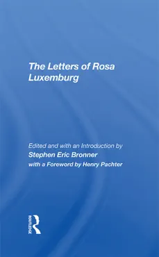 the letters of rosa luxemburg imagen de la portada del libro