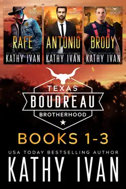 texas boudreau brotherhood books 1 - 3 book cover image