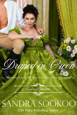 draped in green book cover image