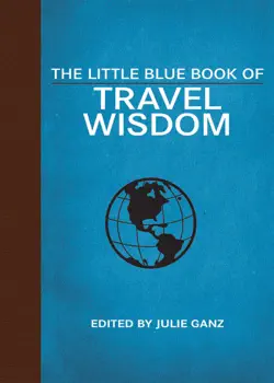 the little blue book of travel wisdom book cover image