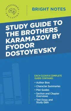 study guide to the brothers karamazov by fyodor dostoyevsky book cover image