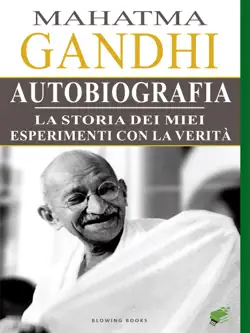 autobiografia di mahatma gandhi book cover image