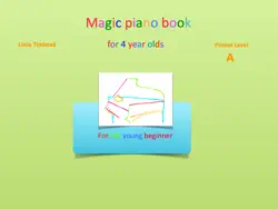 magic piano book for 4 year olds book cover image