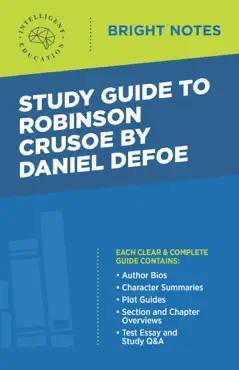 study guide to robinson crusoe by daniel defoe book cover image