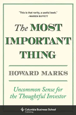 the most important thing book cover image