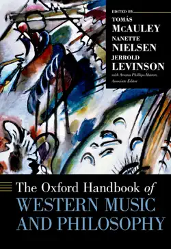 the oxford handbook of western music and philosophy book cover image