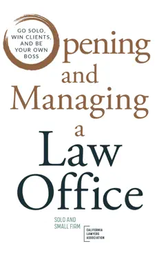 opening and managing a law office book cover image