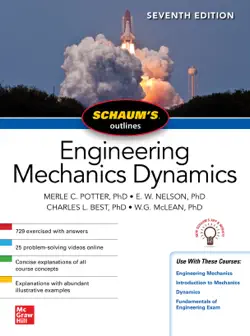 schaum's outline of engineering mechanics dynamics, seventh edition book cover image