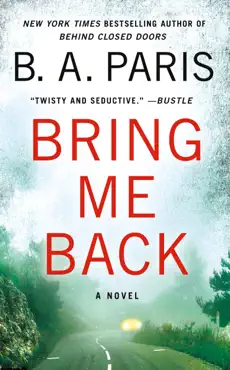 bring me back book cover image
