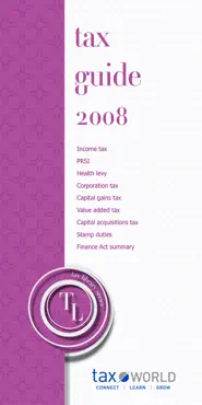 tax guide 2008 book cover image