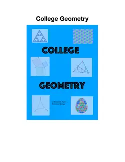 college geometry book cover image