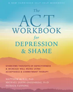 the act workbook for depression and shame book cover image
