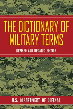 the dictionary of military terms book cover image