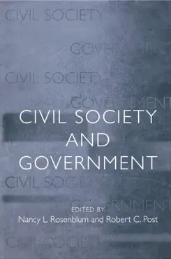 civil society and government book cover image
