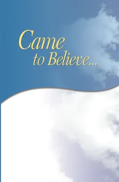 came to believe book cover image