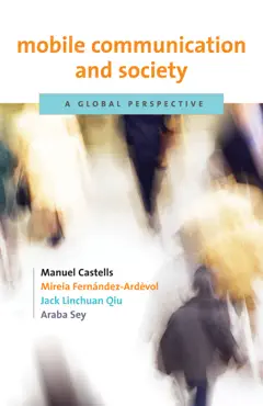 mobile communication and society book cover image
