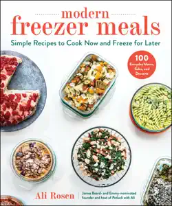 modern freezer meals book cover image