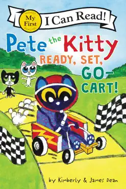 pete the kitty: ready, set, go-cart! book cover image