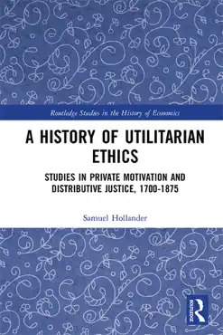 a history of utilitarian ethics book cover image