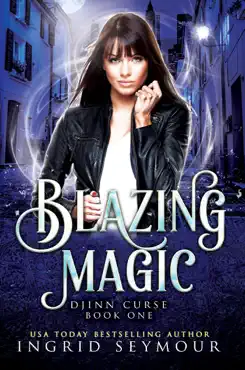 blazing magic book cover image