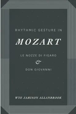 rhythmic gesture in mozart book cover image