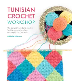 tunisian crochet workshop book cover image