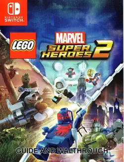 lego marvel super heroes 2 guide and walkthrough book cover image