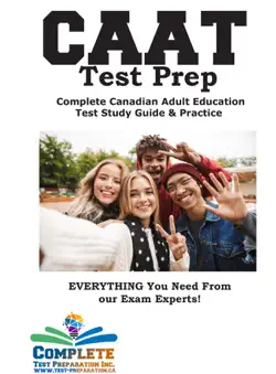 caat test prep book cover image