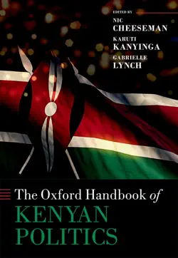 the oxford handbook of kenyan politics book cover image