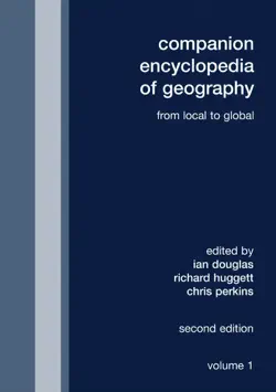 companion encyclopedia of geography book cover image
