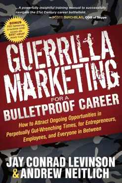 guerrilla marketing for a bulletproof career book cover image