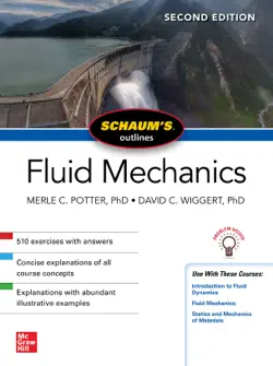 schaum's outline of fluid mechanics, second edition book cover image