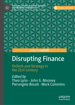 disrupting finance book cover image