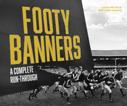 footy banners book cover image