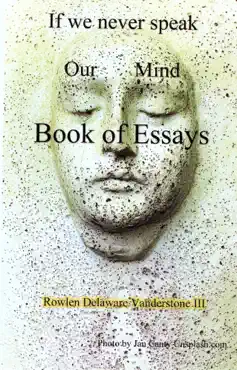 if we never speak our mind, book of essays book cover image