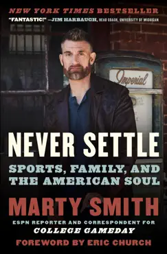 never settle book cover image