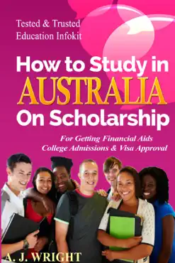 how to study in australia on scholarship book cover image