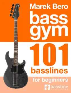 bass gym - 101 basslines for beginners book cover image