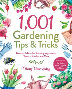 1,001 gardening tips & tricks book cover image
