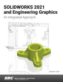solidworks 2021 and engineering graphics book cover image