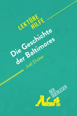 die geschichte der baltimores von joël dicker (lektürehilfe) imagen de la portada del libro