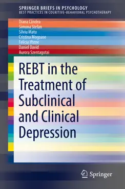rebt in the treatment of subclinical and clinical depression book cover image