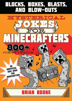 hysterical jokes for minecrafters book cover image