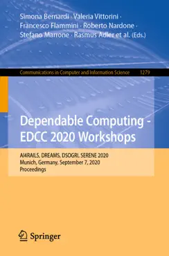 dependable computing - edcc 2020 workshops book cover image