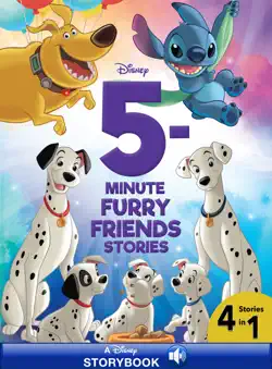 5-minute disney furry friends stories book cover image