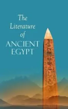the literature of the ancient egyptians book cover image