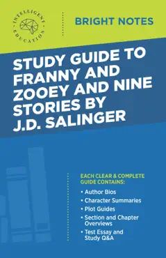 study guide to franny and zooey and nine stories by j.d. salinger book cover image