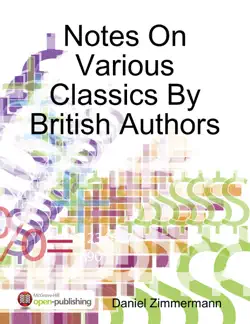 notes on various classics by british authors book cover image