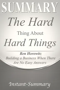 the hard thing about hard things summary book cover image