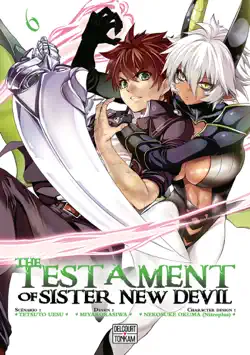the testament of sister new devil t06 book cover image